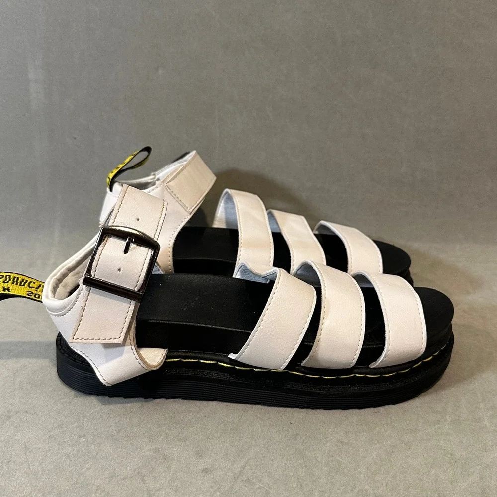 Dr. Martens strappy platform